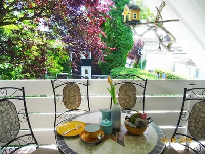 Ein Balkon oder eine Terrasse in der Unterkunft Suite - Traumfänger