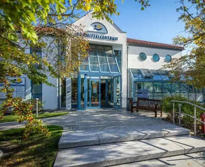 Das Gebäude in dem sich das Aparthotel befindet