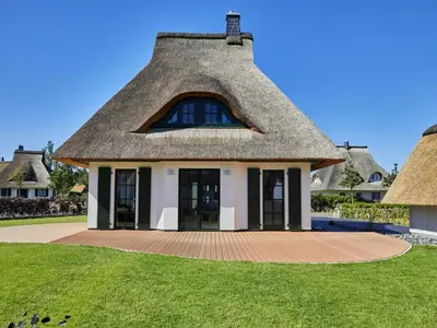 Ein Garten an der Unterkunft Ferienhaus, Fuhlendorf