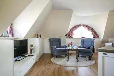 TV/Unterhaltungsangebot in der Unterkunft Haus in Bodstedt mit Sauna am Bodden
