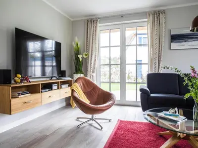 TV/Unterhaltungsangebot in der Unterkunft Ferienhaus, Fuhlendorf