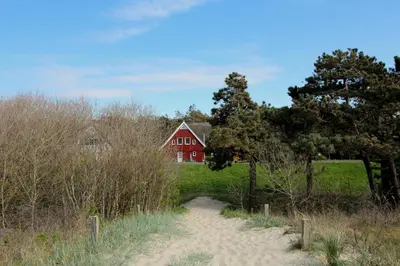Naturlandschaft in der Nähe des Ferienhauses