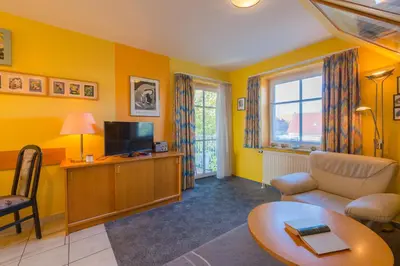 TV/Unterhaltungsangebot in der Unterkunft DER SÜDSCHWEDE ... Dein Gästehaus mitten in Zingst und nah zum Strand
