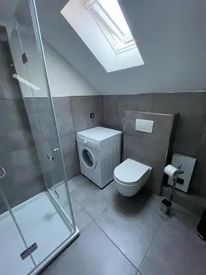 Ein Badezimmer in der Unterkunft Penthouse Sonnenuhr