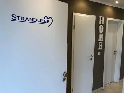 Ein Zertifikat, Auszeichnung, Logo oder anderes Dokument, das in der Unterkunft Gartenweg 3 Haus Maritimus 