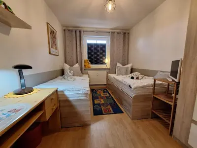 Ein Bett oder Betten in einem Zimmer der Unterkunft Hafenstr. 28 Wohnung 3
