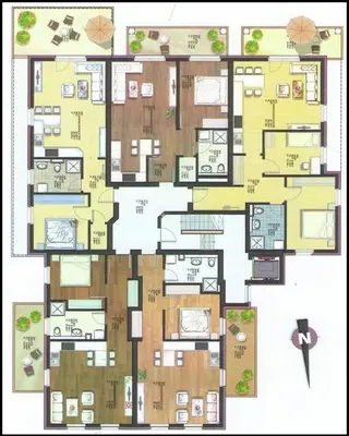 Grundriss der Unterkunft Hafenstr.27 