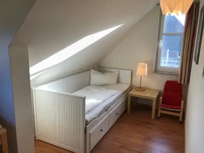 Ein Bett oder Betten in einem Zimmer der Unterkunft Jordanstr. 27 A 