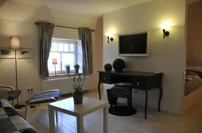 TV/Unterhaltungsangebot in der Unterkunft Traumfängerhaus Engel