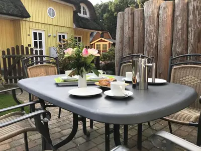 Grundriss der Unterkunft Ferienhaus Zander mit Sauna