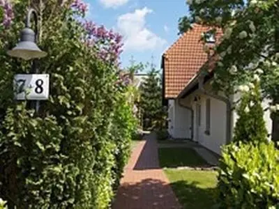 Ein Garten an der Unterkunft Martha-Müller-Grählert-Weg 7/8 Whg.6