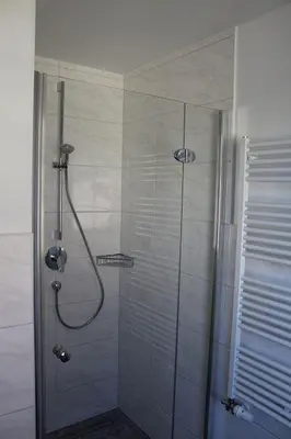 Ein Badezimmer in der Unterkunft Kavelweg 13 Kavella