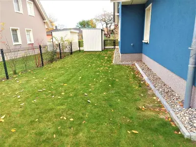 Ein Garten an der Unterkunft Kavelweg 13 Kavella