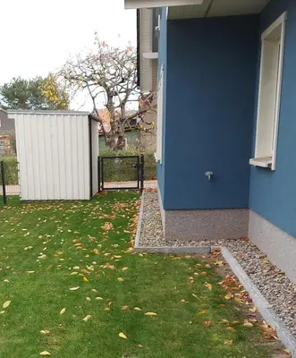 Ein Garten an der Unterkunft Kavelweg 13 Kavella