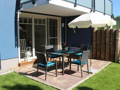 Ein Patio oder anderer Außenbereich in der Unterkunft Kavelweg 13 Kavella