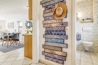 Ein Badezimmer in der Unterkunft Kavelweg 43 EG Wohnung