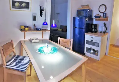 Küche/Küchenzeile in der Unterkunft Klosterstr. 14 Wohnung 3
