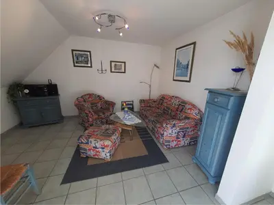 Ein Sitzbereich in der Unterkunft Klosterstr.14 Wohnung 10
