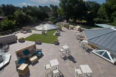 Ein Garten an der Unterkunft Best Western Plus Ostseehotel Waldschloesschen