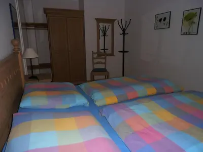 Ein Bett oder Betten in einem Zimmer der Unterkunft Klosterstr.14 Wohnung Nr.14