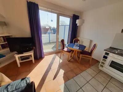 Küche/Küchenzeile in der Unterkunft Klosterstr.14 Wohnung 12