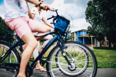 Radfahren an der Unterkunft Ostseehotel Dierhagen oder in der Nähe