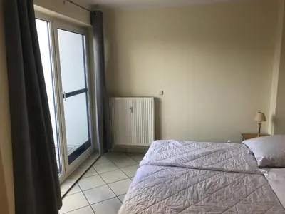 Ein Bett oder Betten in einem Zimmer der Unterkunft Klosterstr.14/Wohnung 6