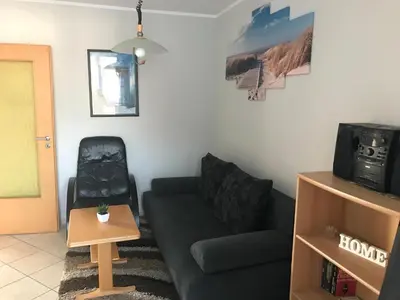 Ein Sitzbereich in der Unterkunft Klosterstr.14/Wohnung 6