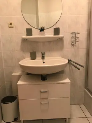 Ein Badezimmer in der Unterkunft Klosterstr.14/Wohnung 6
