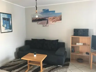 Ein Sitzbereich in der Unterkunft Klosterstr.14/Wohnung 6