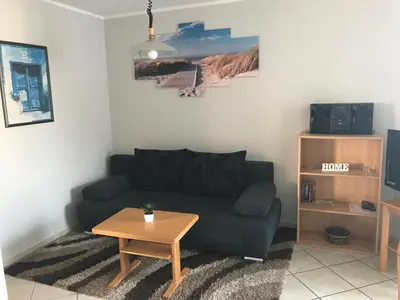 Ein Sitzbereich in der Unterkunft Klosterstr.14/Wohnung 6