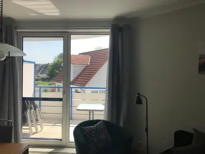 Ein Sitzbereich in der Unterkunft Klosterstr.14/Wohnung 7
