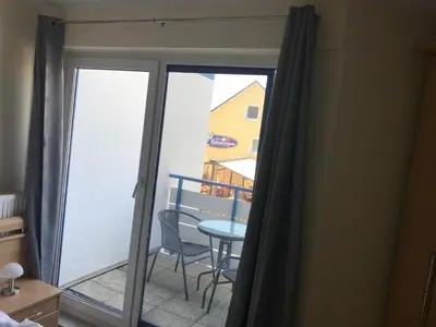 Ein Balkon oder eine Terrasse in der Unterkunft Klosterstr.14/Wohnung 7
