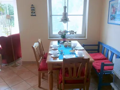 Ein Sitzbereich in der Unterkunft Martha-Müller-Grählert-Weg 3 Wg.2