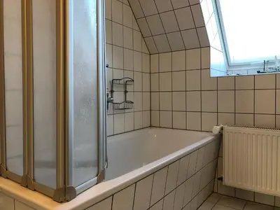 Ein Badezimmer in der Unterkunft Martha-Müller-Grählert-Weg 8 Wg.7