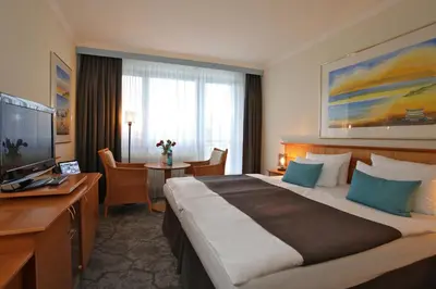 TV/Unterhaltungsangebot in der Unterkunft Hotel Bernstein Prerow