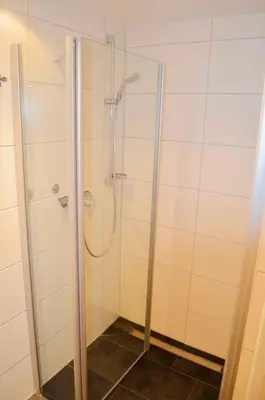 Ein Badezimmer in der Unterkunft Buhne 10 App Nr 26 max 2 Pers