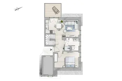 Grundriss der Unterkunft Schulstr. 15 