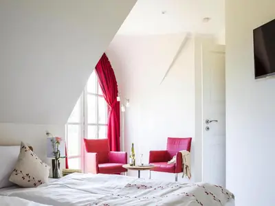 TV/Unterhaltungsangebot in der Unterkunft Luxushaus Boddenküste mit Sauna