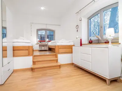 Küche/Küchenzeile in der Unterkunft Dünenhof DÜNENHOF Whg. D-08