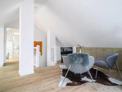 TV/Unterhaltungsangebot in der Unterkunft Dünenhof DÜNENHOF Whg. D-09