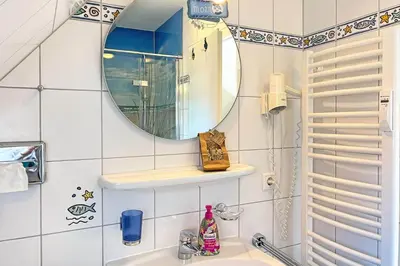 Ein Badezimmer in der Unterkunft Ostseeauszeit