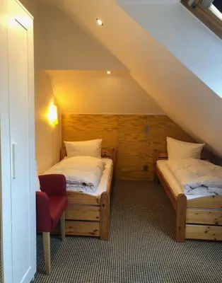 Ein Bett oder Betten in einem Zimmer der Unterkunft Strandstr.51 Wohnungsnr.11