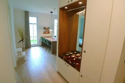 Ein Bett oder Betten in einem Zimmer der Unterkunft Bickbeeren FeWo BICKBEEREN Amalia Whg. 1
