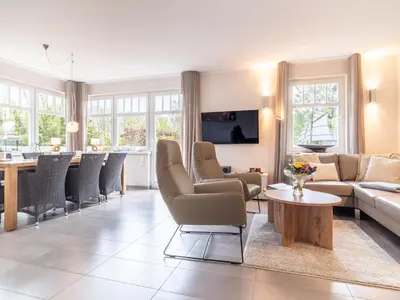 TV/Unterhaltungsangebot in der Unterkunft Haus STRANDLUST WF-04