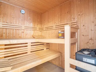 Küche/Küchenzeile in der Unterkunft Haus STRANDLUST WF-05