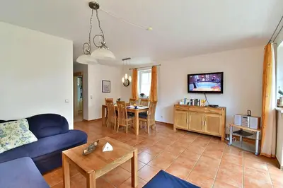 TV/Unterhaltungsangebot in der Unterkunft Ferienhaus An der alten Waldschänke WS-11a