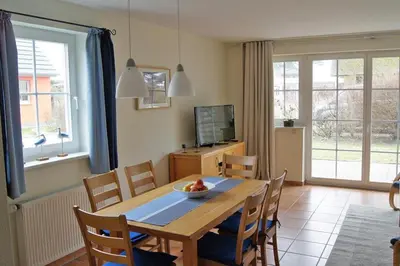 TV/Unterhaltungsangebot in der Unterkunft Ferienhaus das Blaue Haus WS-9a