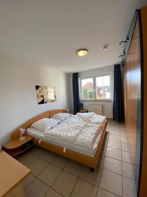 Ein Bett oder Betten in einem Zimmer der Unterkunft Strandstr.51 Wohnungsnr.3