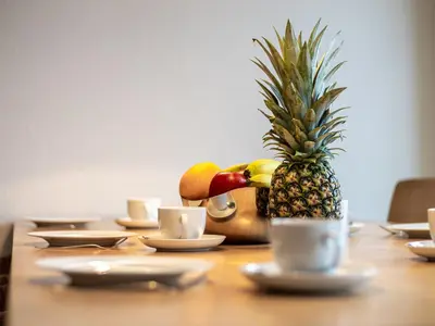 Essen in der Ferienwohnung oder in der Nähe